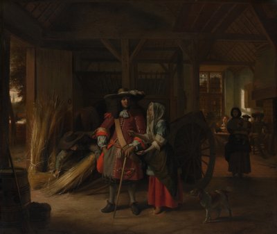 Paying the Hostess by Pieter de Hooch